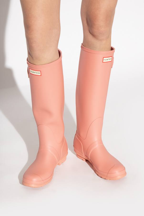 Tall pink deals rain boots